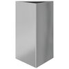 vidaXL Sodo lovelis, 50x43x75cm, galvanizuotas plienas, trikampis