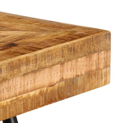 vidaXL Rašomasis stalas, 118x50x75cm, mango medienos masyvas