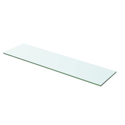 vidaXL Lentynos plokštė, skaidrus stiklas, 60x12 cm