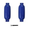 vidaXL Valties bortų apsaugos, 2vnt., mėlynos spalvos, 69x21,5cm, PVC