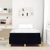 vidaXL Lovos rėmas su čiužiniu Juoda 120 x 200 cm audinys