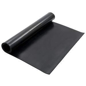 vidaXL Grindų kilimėlis Juoda 1,2 x 2 m Guma
