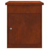 vidaXL Siuntų dėžutė su saugykla Rūdijanti 47.5 x 38 x 59 cm