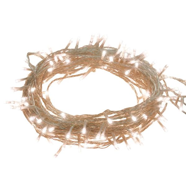 vidaXL LED lempučių girlianda, 100m, PVC, 1000 šiltų baltų LED