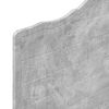 vidaXL Galvūgalis Betono pilka 75 cm Apdirbta mediena