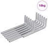 vidaXL Hex raktas 4675 pcs Sidabro 32 x 86 mm Plienas