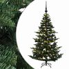 vidaXL Dirbtinė kalėdinė eglutė su rutuliuku 120 cm 150 LED