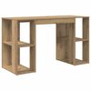 vidaXL Stalas Amatininkų ąžuolas Apdirbta mediena 130 x 50.5 x 75 cm