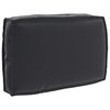 vidaXL Pagalvėlė Juoda 60 x 40 x 12 cm Oksfordo audinys