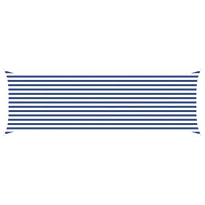 vidaXL Saulės burė Mėlyna ir balta 6 x 2 m 100% poliesteris Oksfordas