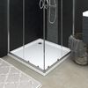 vidaXL Du&scaron;o padėklai 80 x 80 x 4 cm ABS