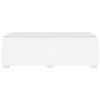 vidaXL Lovos rėmas su čiužiniu Balta 90 x 190 cm audinys