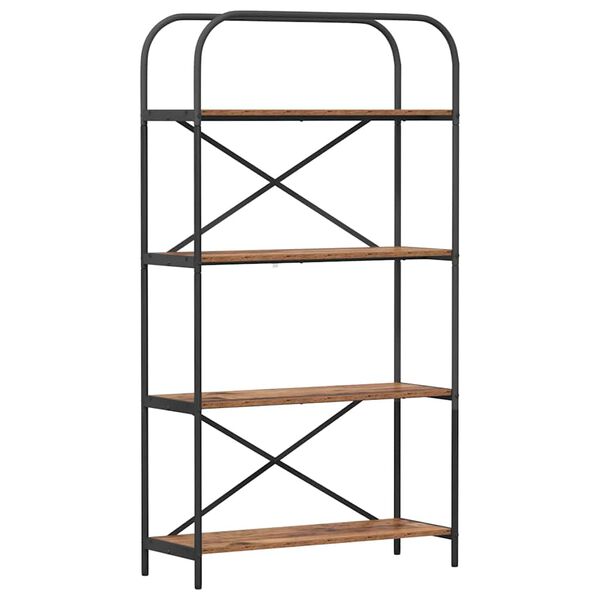 vidaXL Knygų lentyna Senas medis 80 x 30 x 146 cm Apdirbta mediena