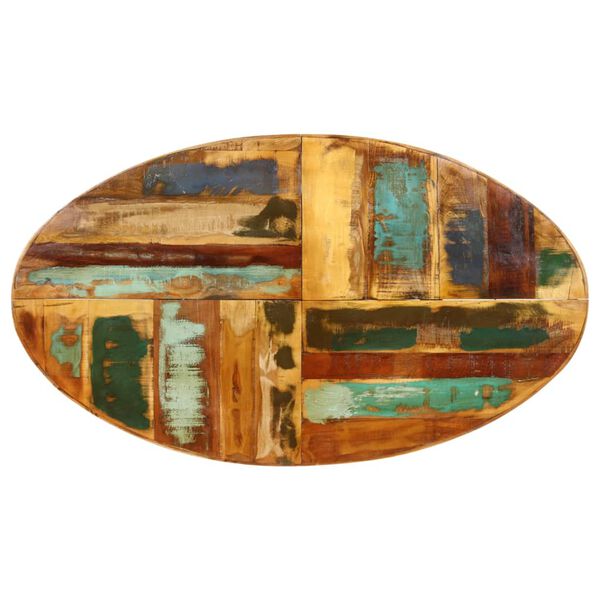 vidaXL Valgomojo stalas, 140x80x75cm, perdirbtos medienos masyvas