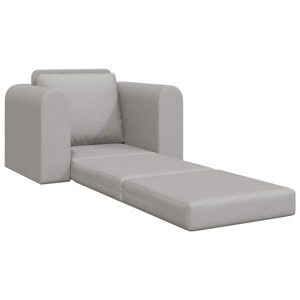 vidaXL Sofa lova Debesų pilka 98 x 71 x 83 cm audinys