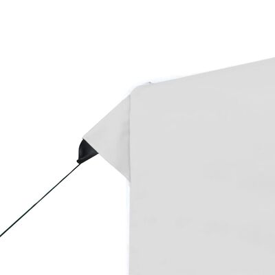 vidaXL Išskleidžiama proginė palapinė, baltos spalvos, 2x2m, aliuminis