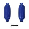 vidaXL Valties bortų apsaugos, 2vnt., mėlynos spalvos, 69x21,5cm, PVC