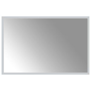 vidaXL LED vonios veidrodis Skaidrus 60 x 40 cm grūdintas stiklas