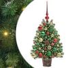vidaXL Dirbtinė Kalėdų eglutė su 150 LED s stovu Žalia 75 cm PE ir PVC
