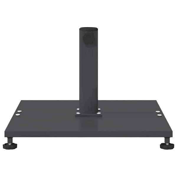 vidaXL Skėčio pagrindas Tamsiai pilka 45 x 45 x 31 cm