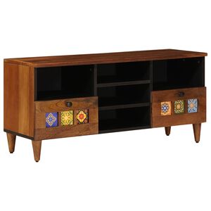 vidaXL Televizoriaus spintelė graikinis rie&scaron;utmedis 100 x 33 x 46 cm