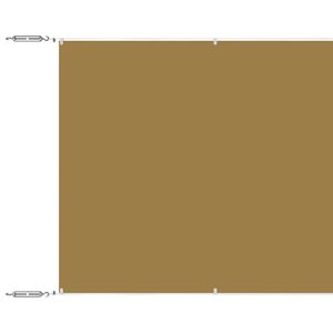 vidaXL Vertikali markizė, smėlio spalvos, 60x1200cm, oksfordo audinys