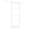 vidaXL Slankios durys Balta 83 x 202 cm