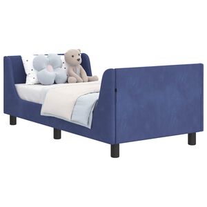 vidaXL Vaikiška lovos konstrukcija su galvūgaliu Policijos mėlyna