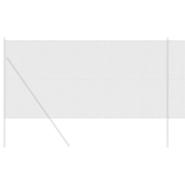 vidaXL Heksagoninė tvora Pilka 1 x 100 m PVC