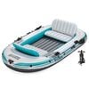 Bestway Pripučiamas valtis Pilka ir balta 3,15 x 1,65 m PVC