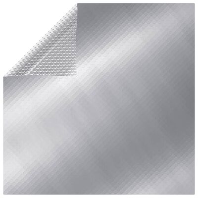 vidaXL Baseino uždangalas, sidabrinis, 800x500cm, PE, stačiakampis