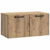 vidaXL Sieninė TV spintelė 59,5 x 31 x 30 cm Artisano ąžuolo