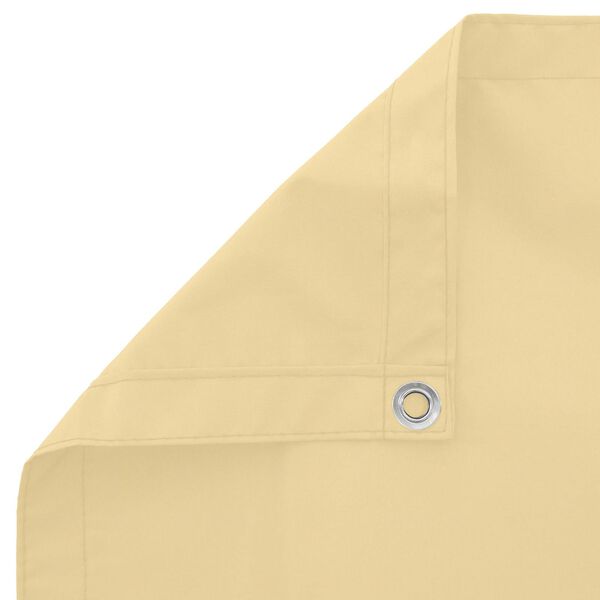 vidaXL Balkono Ekranas Smėlio 110 x 300 cm Oksfordo audinys