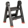 vidaXL Rama Juoda ir raudona 46 x 30 x 63 cm PP ir elastomeras