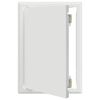vidaXL Prieigos skydas Balta 33 x 23 x 3 cm Plienas
