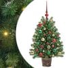 vidaXL Dirbtinė Kalėdų eglutė Žalia 95 cm PE ir PVC