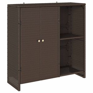 vidaXL Oppbevaringsskap su lentyna Ruda 100 x 36 x 102 cm Ratanas