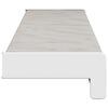 vidaXL Langų palangė Marmuro tekstas -enure 60 x 10 x 4,5 cm PVC