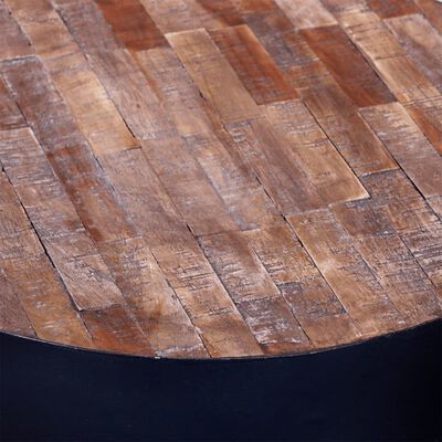 vidaXL Žurnalinis staliukas, perdirbta tikmedžio mediena