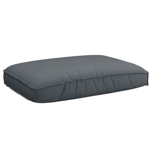 vidaXL Pagalvėlė Oksfordo audinys Antracito 120 x 80 x 12 cm