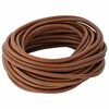 vidaXL Odinė gija 1 &Scaron;viesiai rudas &Oslash;4 mm x 10 m Oda