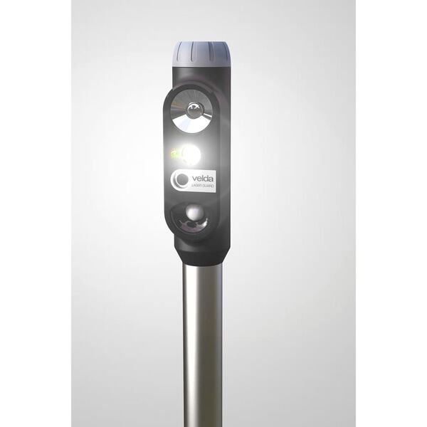 Velda Lazeris atbaidantis gyvūnus