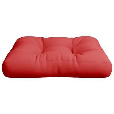 vidaXL Paletės pagalvėlė, raudonos spalvos, audinys