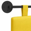 vidaXL Kabantysis galvūgalis Paprastas &Scaron;viesi geltona 150 x 55 x 5 cm
