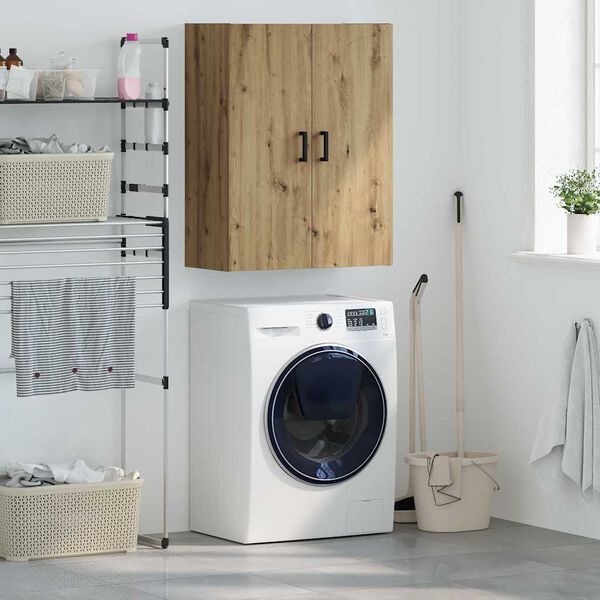 vidaXL Sieninė spintelė Amatininkų ąžuolas 69,5 x 34 x 90 cm