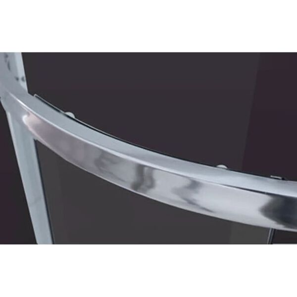 vidaXL Du&scaron;o kabina, 80x80cm, i&scaron;lenkta