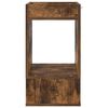 vidaXL Žurnalinis staliukas Rūkyta ąžuolas 30 x 30 x 56 cm