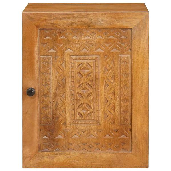 vidaXL Vonios spintelė &Scaron;viesiai rudas 38 x 33 x 48 cm Apdirbta mediena