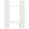vidaXL Spintelė knygoms/kambario pertvara, balta, 41x35x57cm, pu&scaron;is