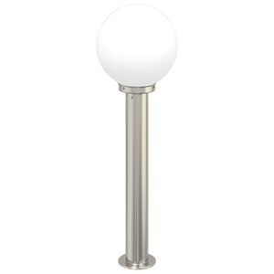 vidaXL Ap&scaron;vietimo stulpelis, 80 cm, nerūdijantis plienas, IP44